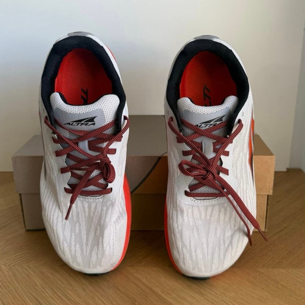 Altra Rivera Grey/Orange Men Running Sneakers- SZ 9 - Picture 7 of 12